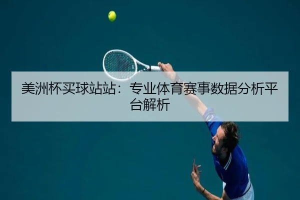 美洲杯买球站站：专业体育赛事数据分析平台解析